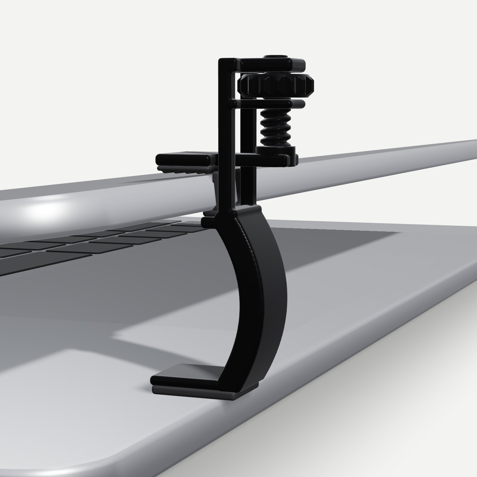 Close-up of Propt Clip's spring and grip